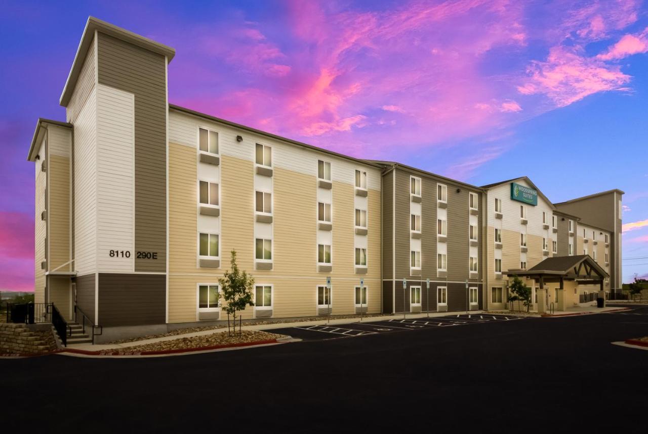 Woodspring Suites Austin Central Exterior foto